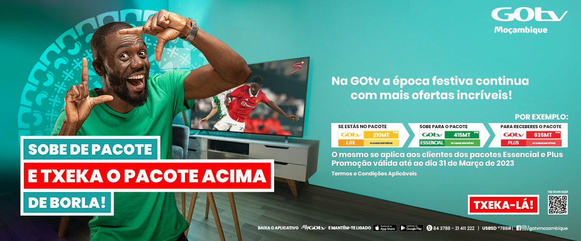 GOtv Mozambique - Mais e melhor futebol nos jogos