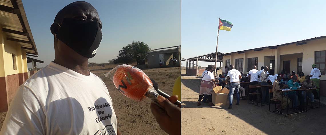 Gonsalves Fernando, técnico de fiscalização de florestas e fauna bravia no SDAE, Moamba.