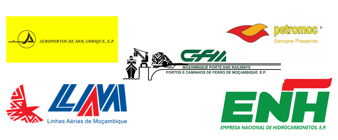 empresas logos dividas adm cfm enh lam petromoc