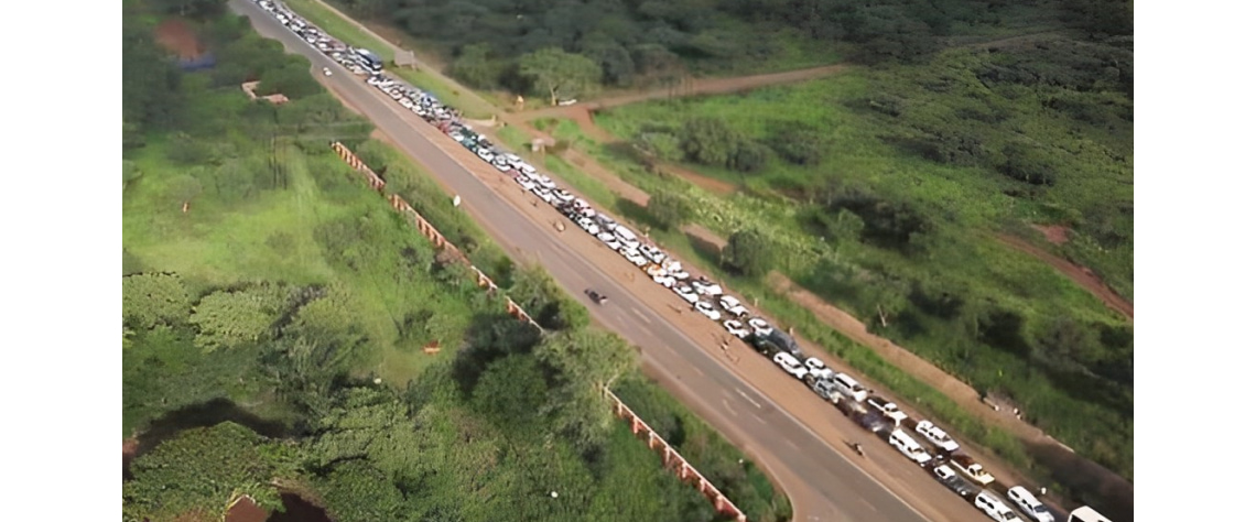 fronteira Lebombo rsa congestionada 1 min